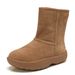New thick wool thickened fashion warm cylinder trend thick sole increase cotton shoes_vogvips.com