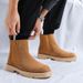 Men's Boots Sleeve Lazy Boots Thick-soled Heightening Fashion Boots_vogvips.com