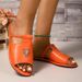 SHLIANG Women Decor Slide Sandals Summer Outdoor Brown Beige Fashion Elegant Sexy Casual Party Flat Office Mujer Zapatos Y0475_vogvips.com