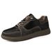 Men's Shoes British Casual Shoes Breathable Sneakers Retro Lazy Shoes One Pedal Board Shoes_vogvips.com