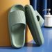 Women Thick Sole Home Slippers 4.5Cm Heel Ladies Platform Flat Shoes Non-Slip Eva Living Room Indoor Slides Women Man Slippers_vogvips.com