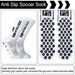 FOOTBALLSOCKS Football Socks Sports Socks Men's And Women's Mid-calf Socks Silicone Non-slip Dot Socks Basketball Yoga Socks_vogvips.com