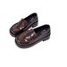 2025 New Japanese Style Small Leather Shoes For Women, British Style Black Thick Soled Loafers, Retro JK Uniform Mary Jane Single Shoes_vogvips.com