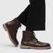 Retro Workwear Boots, English Leather Shoes, Martin Boots, High Top Shoes, Casual Leather Shoes, Goodyear High Top Leather Boots_vogvips.com