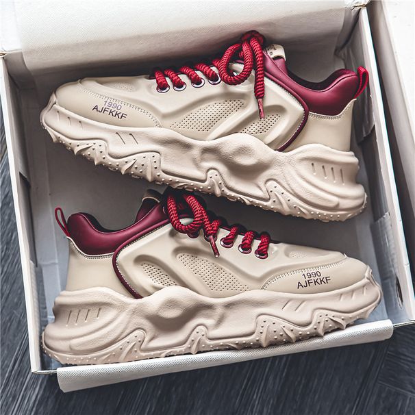 Summer 2025 New Dad's Men's Casual Luxury And Versatile Thick Sole Sports Shoes_vogvips.com