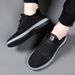 Men's Casual Knit Shoes Spring Summer Breathable Sports Versatile Trendy Walking Elderly_vogvips.com