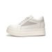 Height-increasing Cowhide Men's Big Head Leather Shoes Comfortable Thick-soled Height-increasing Retro Board Shoes Casual Shoes_vogvips.com