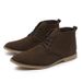 European Warm Series Men's Martin Lace-up Ankle Height Increasing British Style High-top Leather Shoes Trendy Suede Pointed Toe Large Size_vogvips.com