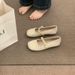 Gentle Shallow Mouthed Flat Sole Single For Women In Spring, Autumn, Summer, New Style That Doesn't Tire Feet, French_vogvips.com