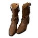 Chunky Heel French Retro Pointed Toe Western Cowboy Ankle Boots For Women, New Model 2026_vogvips.com
