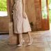Low-Cut Round-Toe Mid Heel Pumps With Pearl Accents – Elegant Slip-On Pink Shoes For Spring Summer Fall Gentle And Elegant Slip On Versatile Shoes._vogvips.com