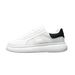Men's Summer Breathable Mesh Casual Shoes White Corkscrew Sneakers Thick Soled Sports Trendy Lace-Up Rubberized Fabric_vogvips.com