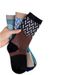 Retro Striped & Checkered Crew Socks – Soft Cotton Double Needle Knit – Breathable & Comfortable – Vintage Style – Stackable Design – Multiple Colors_vogvips.com