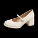 Soft-wind Casual Women's Shoes - Soft Leather, Thick Heel, Low Cut, Versatile For Daily Wear, Fashionable Small Leather Shoes_vogvips.com