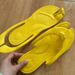 Disposable Travel Portable Folding Slippers Soft And Comfortable Eva Hotel Travel Herringbone Summer Non-slip Yellow Flip-Flops_vogvips.com