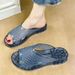 New Crystal Sandals Women, Transparent, Hollowed-out, Wear-resistant, Non-slip, Odor-resistant, Fashionable And_vogvips.com