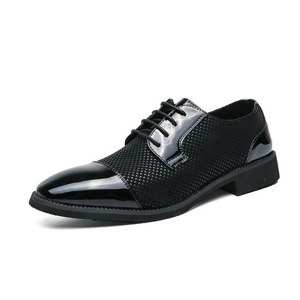 Cross-Border Men's Large Size Business Formal 2025 Spring Autumn New Casual Men Foreign Trade Pointed Toe Small Leather_vogvips.com