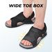 FitVille Diabetic Sandals For Men Wide Orthopedic Athletic Sandals With Arch Support Lightweight Breathable Outdoor Sandals For Beach Travel_vogvips.com