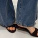 Women's Sheepskin Wedge Heel Sandals Simple Elegant Wood Grain High Heeled Sandals for Outdoor Wear Summer 2025_vogvips.com