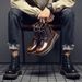 European Warm Series Men's Martin High Summer Breathable British Style Work Mid Top Versatile Casual Genuine Leather Desert Military Boots_vogvips.com