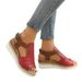 Large Slope Heel Fish Mouth For Women's Summer New Buckle Wearing Beach Sandals_vogvips.com