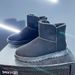 SHLIANG New Men's Winter Thickened Fleece Lined Leather Surface Slip-On Snow Boots Outdoor Sports Bread Shoe Large Size Rubber Sole X0088_vogvips.com