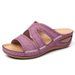 New Flat Women's Slippers Big Size One Word Fish Mouth Pop Slippers_vogvips.com