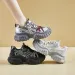 Designer Shoe Korean New Dad Shoes For Women 2026 Spring Student Sports Running Casual Thick Soled Height Increasing_vogvips.com