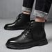 Martin Boots Men's Platform Men's Shoes Men's Shoes Large Size Retro Short Boots_vogvips.com