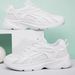 Running Shoes Women's Student Tide Women's Shoes Lightweight Soft Sole Shock Absorption Comfortable Mesh Sneakers Women_vogvips.com