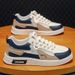 Summer Men's Shoes New Breathable Hollow Net Shoes Men's Trend Versatile Platform Shoes Casual Sports Board Shoes Trendy Shoes_vogvips.com