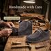 Mens Casual Dress Genuine Leather Hand-sewn Loafers Shoes Elegant Mocassins ,casual Sneakers Lace-up_vogvips.com