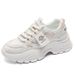 Ins Trendy Korean Version New Dad For Women Autumn Student Sports Leisure Shoes With Breathable Mesh And Increased_vogvips.com