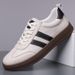 Cross-Border Genuine Summer New Comfortable Soft Sole Sports Style Casual Sneakers Men's Leather Waterproof Forrest Gump_vogvips.com