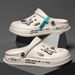 Non Slip Thick Soled Casual Beach Shoes Beach Soft Soled Nurse Men's Hole Shoes_vogvips.com