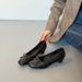 In Stock Soft Leather Shallow Mouth Single Shoes For Women, French Style Low Heel Commuting Bow Mary Jane Evening_vogvips.com