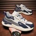 Men's 2025 Autumn New Breathable Anti Slip Thick Soled Forrest Gump Men's Casual Wear-resistant Sports Dad Shoes_vogvips.com