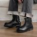Niche Stitching Design Chelsea Boots Retro Platform Locomotive Boots Outdoor Martin Boots_vogvips.com