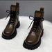 Martin Are Really Soft Leather Thick Soled Women's Velvet Autumn And Winter New 2023 Short Boots British Style_vogvips.com