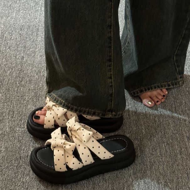 Thick-soled High-end Slippers Women, Summer Outdoor Wear, 2026 New Model, Suitable For Pairing With Skirts, Fairy-style_vogvips.com