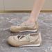 2026 Lightweight Mesh Upper Outdoor Casual Shoes For Women | Breathable Low-Top Laced Sneakers | PVC Sole | Summer Ready_vogvips.com