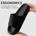 EVA Sandals Simple Men Women Wear Thick-Soled Non-Slip Summer Slippers Quarters Bathroom Shower Indoor Home Casual_vogvips.com