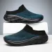 2025 Summer Breathable Home Indoor Slippers Men Thick Bottom Slides Fashion Couple Walking Shoes Chanclas Hombre_vogvips.com
