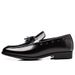 New Men's Slip-On Leather Large Size British Business Formal Casual Youth Versatile Korean Style Shoes_vogvips.com