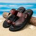 Summer New Men's Beach Shoes Non Slip Dual Purpose Comfortable Casual Sandals_vogvips.com