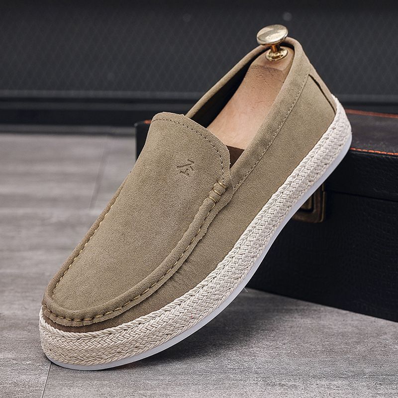 2025 Spring And Summer Casual Shoes, Pure Handmade Lazy Shoes For Men, Old Beijing Cloth Shoes For Men_vogvips.com