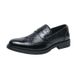 Men's Business Casual Large Size Brogue Loafers Slip-On Lazy Leather Shoes For Men_vogvips.com