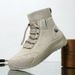 High-top Large-size Women's Shoes First-layer Leather Women's Martin Boots Short Boots Sports And Leisure Shoes Versatile Leather Boots_vogvips.com