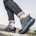 Winter Snow Boots Men High-top Warm Plush Durable Outdoor Ankle Boots Men Anti-slip Thick-soled Comfortable Hiking Shoes Men_vogvips.com