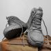 Men's Classic Ankle Boots - Military-Inspired Lace-Up Work Boots With Cushioned Sole (Khaki/Black/Gray)_vogvips.com